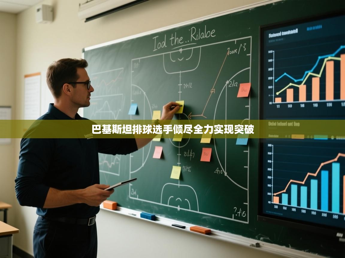 巴基斯坦排球选手倾尽全力实现突破 第2张