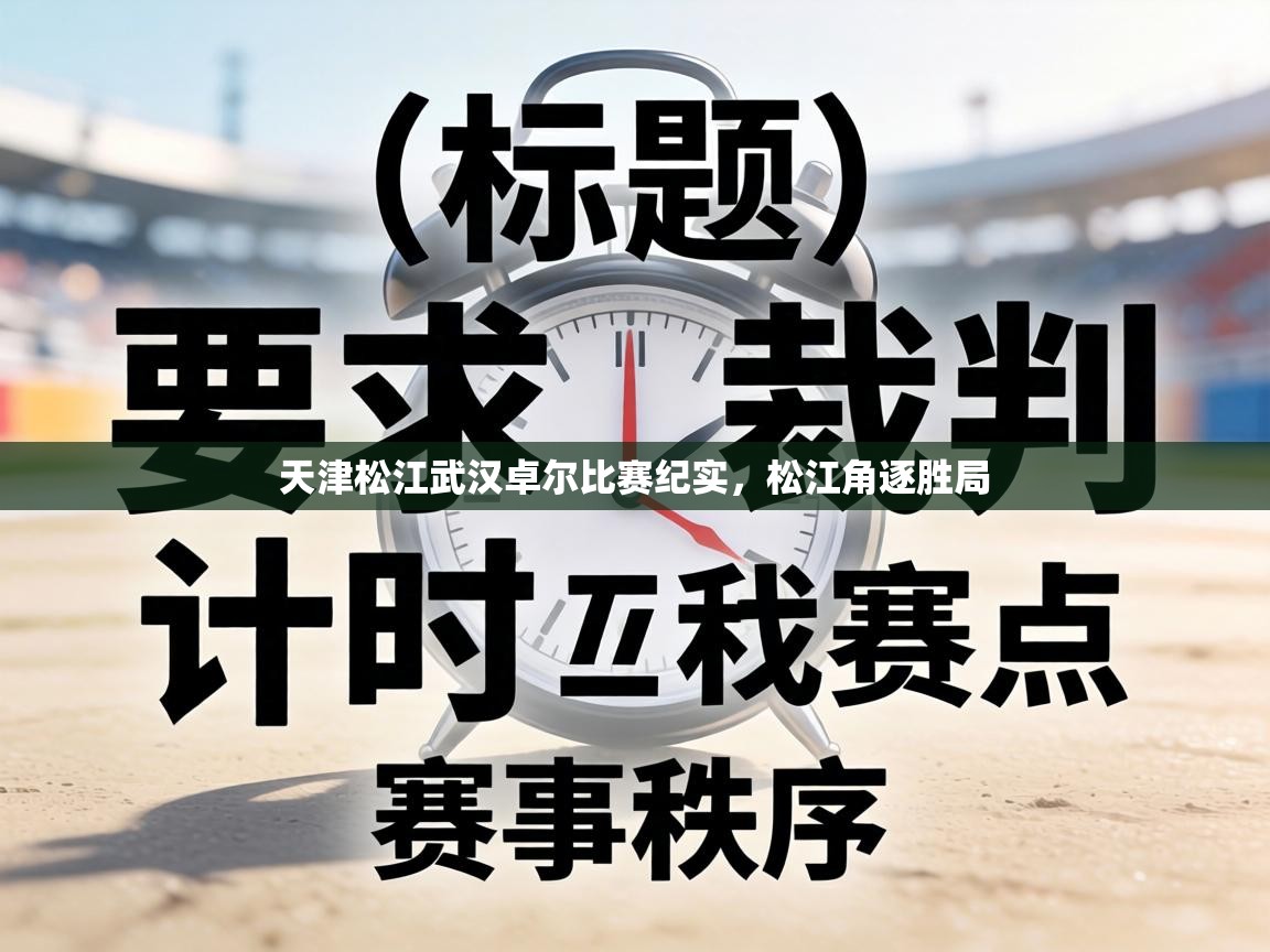 天津松江武汉卓尔比赛纪实，松江角逐胜局